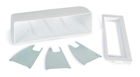 Fonestar WPB-4 - Povrchová krabička pro 4 přípojná místa k instalaci na / pod stůl atd.