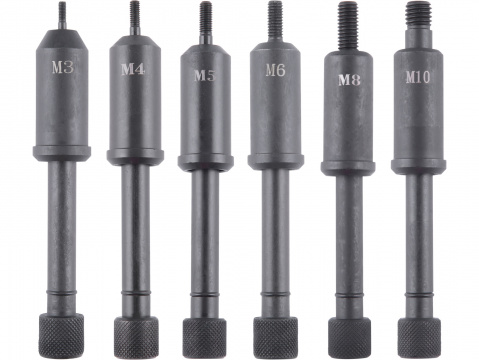 FORTUM Combo nýtovací kleště na nýty 2,4-6,4mm, šrouby M4-M8, matice M3-M10
