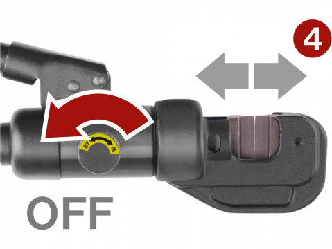 FORTUM kleště štípací hydraulické pákové, rozsah střihu 4-16mm, 430mm 4900172