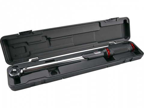 FORTUM Klíč momentový se stupnicí, 72 zubů, 1/2", 40-200Nm, CrV