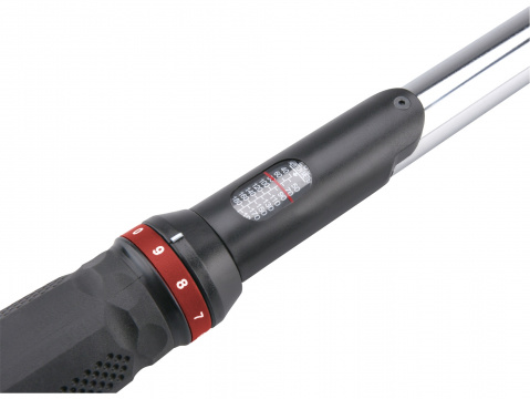 FORTUM Klíč momentový se stupnicí, 72 zubů, 1/2", 40-200Nm, CrV