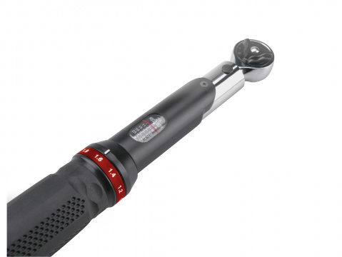 FORTUM Klíč momentový se stupnicí, 72 zubů, 1/4", 5-25Nm, CrV