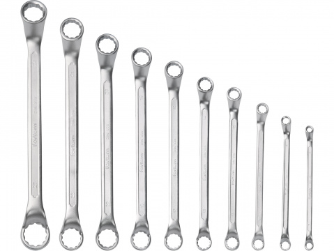 FORTUM klíče očkové, sada 10ks, 6-27mm 4730301