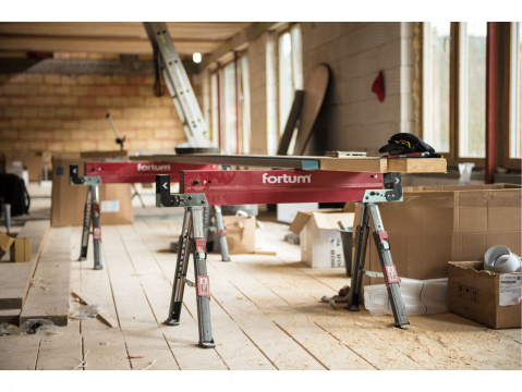 FORTUM Koza stavební skládací podstavec, nosnost 590kg - 1ks
