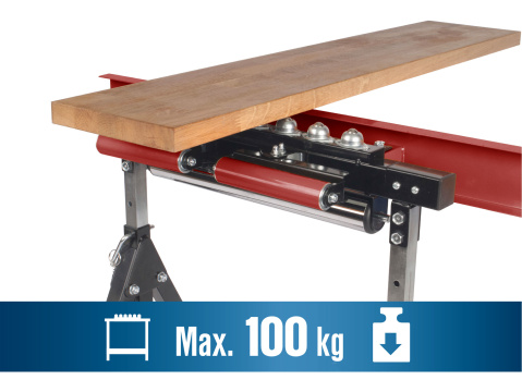 FORTUM koza/podavač 4-funkční, nosnost až 200kg, výška 83-127cm 4759985