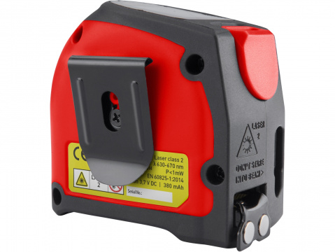 FORTUM metr laserový 40m v kombinaci s 5m svinovacím, laser: 0,129 - 40m 4780275