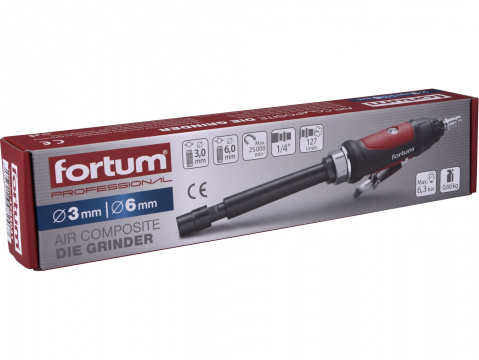 FORTUM přímá bruska prodloužená,fortuna, kompozit, pneumatická, vzduchová