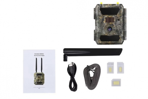 Fotopast OXE Panther 4G a kovový box + 32 GB SD karta, SIM karta, 12 ks baterií a doprava ZDARMA!
