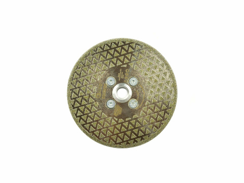 GEKO Kotouč diamantový 2v1 pro řezání a broušení dlaždic a kamene 125x22,23mm M14