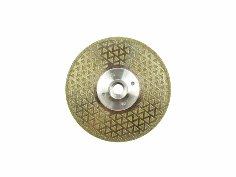 GEKO Kotouč diamantový 2v1 pro řezání a broušení dlaždic a kamene 125x22,23mm M14