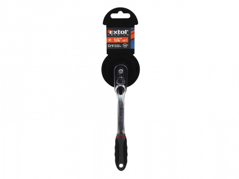 Gola ráčna Extol Premium kloubová zahnutá 1/2"