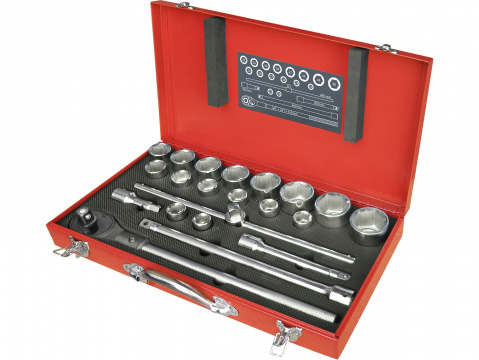 Gola sada Extol Premium  22 dílů 3/4"