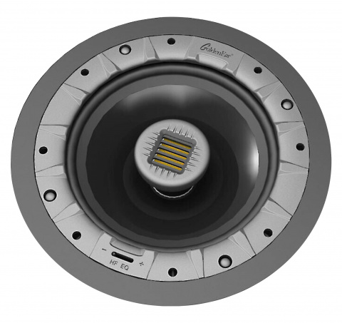 GoldenEar Invisa 650 - kulatý vestavný reproduktor s flexibilním páskovým tweeterem, 6,5"