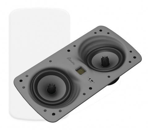 GoldenEar Invisa MPX -obdélníkový nástěnný / stropní reproduktor MultiPolar™, 2 x 4,5"