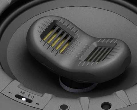 GoldenEar Invisa SP 652 - kulatý stereofonní vestavný reproduktor, 6,5"