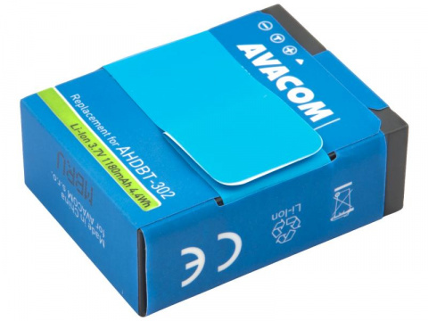 GoPro AHDBT-302 Li-Ion 3.7V 1180mAh 4.4Wh