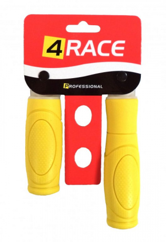 gripy 4RACE 125+92mm žluté