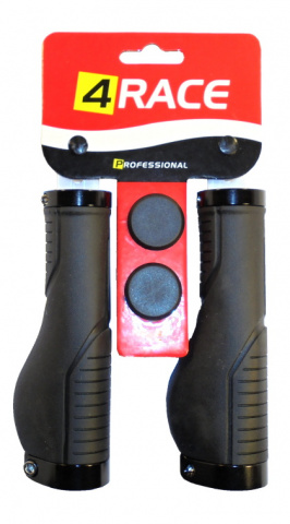 gripy 4RACE ergo 2xFIX objímka černá