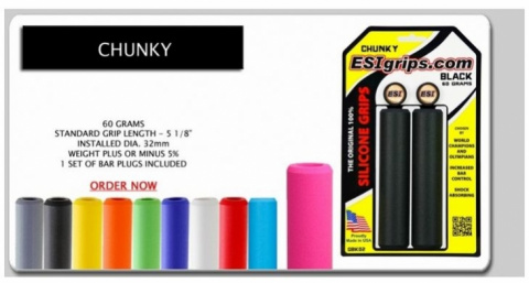 gripy ESI Chunky žluté