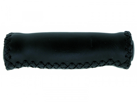 gripy VELO Exclusive kožené 125mm černé