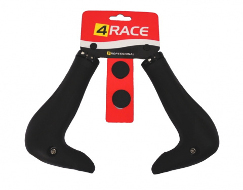 gripy+rohy 4RACE 113mm, černé