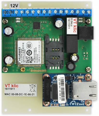 GSM VT ACCESS - relé - LAN modul
