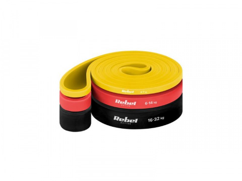 Guma posilovací REBEL Power Band PT-S3 4-32 kg 3ks