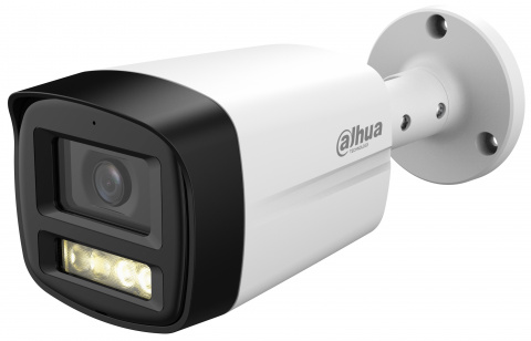 HAC-HFW1500TLM-IL-A-S3 - 2,8 mm - 4v1, 5Mpix Smart Dual přísvit, IR a bílé LED 40m, DWDR, MIC, IP67