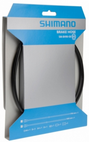 hadička hydraulických brzd Shimano SM-BH90-SBM M8000 1700mm černá original balen