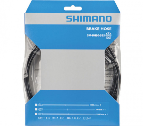 hadička hydraulických brzd Shimano SM-BH90-SBS ZEE 2000mm černá original bale