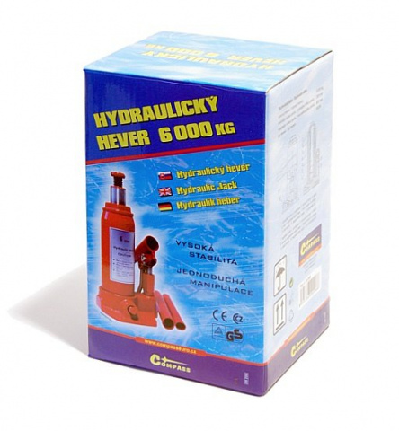 Hever hydraulický 6 t  TÜV, GS, CE