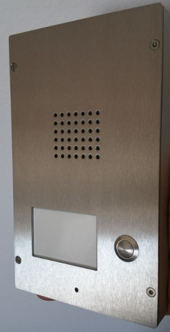 Hlasová jednotka Alphatech IP Bold 65 T1 s krytím IP65, 1 tlačítko