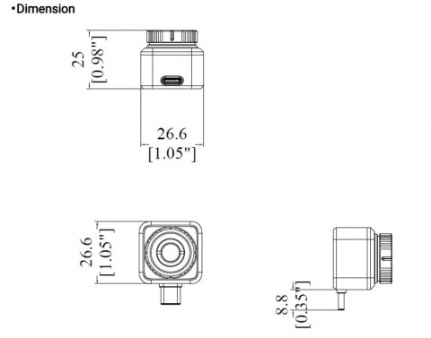 HM-TJ32-7RF-Mini2Plus V2 - 6,9 mm
