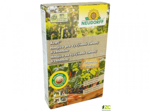 Hnojivo pro pro vyvýšené záhony a zeleninu NEUDORF Azet 1kg