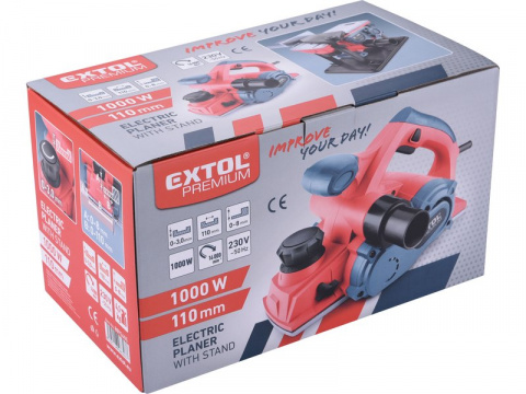 Hoblík elektrický, 110mm, 1000W EXTOL PREMIUM 8893405