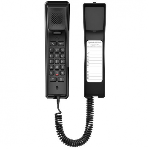 Hotelový SIP telefon Fanvil H2U, černý