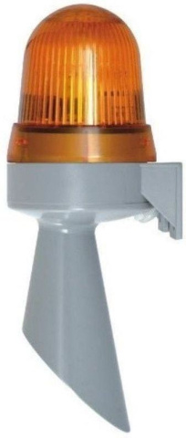 Houkačka Tesla HV100-230X-O, 230V, 100 dB, IP65, oranžová záblesky