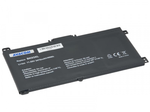 HP Pavilion X360 14-BA series BK03XL Li-Ion 11,6V 3470mAh 40Wh