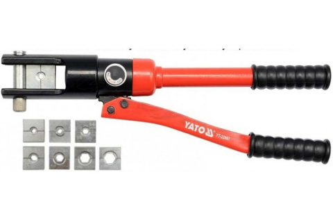 Hydraulické kleště na lisování koncovek kabelů, do průřezu 300mm2, Yato