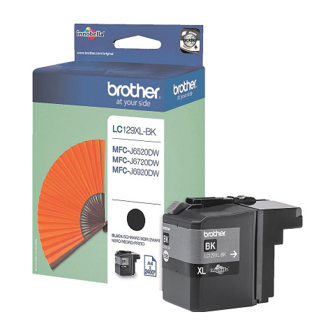 Inkoustová cartridge Brother LC-129XLBK, MFC-J6920DW, black, originál
