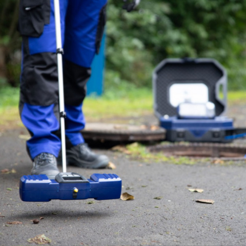 Inspekční kamera Wöhler VIS 500 INT - struna 30 m, hlavice Ø 40 mm