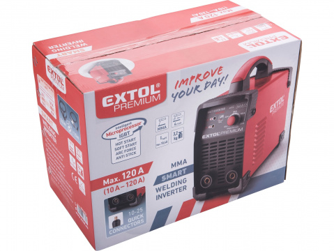 Invertor svařovací 120A MMA EXTOL PREMIUM 8896024