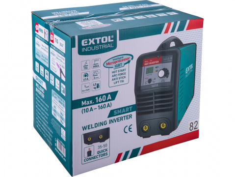 Invertor svařovací 160A MMA/TIG Smart Extol Industrial