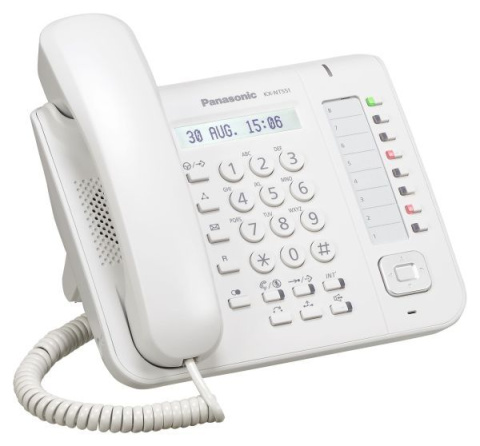 IP terminál standardní KX-NT551X pro KX-NS500/1000, bílý