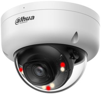 IPC-HDBW1239E1-A-IL-0280B-S6 - 2Mpix, 30m IR a 30 m bílé LED, detekce člověka, integrovaný mikrofon, antivandal IK08