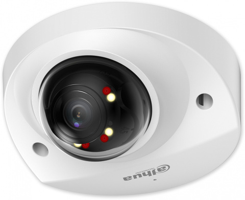 IPC-HDBW2249F-AS-IL - 2,8 mm - 2Mpix, minidome, 30m IR, 30m bílé LED, WizSense 2, audio, alarm I/O, MIC, antiv.