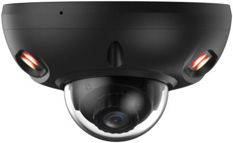 IPC-HDBW3649F-AS-IL-B - 2,8mm - černá 6Mpix, 30m IR a 30m bilé LED, AcuPick, SMD4.0, MIC, poplach, minidome, antivandal