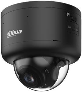 IPC-HDBW5459Z-ZHE-PV-2712-PRO-Black - černá 4Mpix WizColor, 60m IR a 50m bílé LED, WizMind 5, dual MIC a repro, audio a alarm I/O, heater