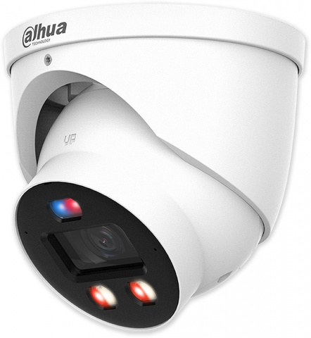 IPC-HDW3649H-AS-PV-PRO - 2,8 mm - 6Mpix, 30m IR a 30m bílé LED, mikrofon a reproduktor, aktivní zastrašování