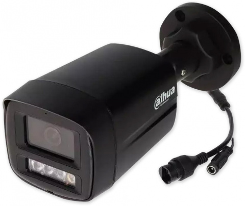 IPC-HFW1639TC-A-IL-B - 2.8 mm - -S6 černá 6Mpix, 30m IR a 30 m bílé LED, Entry Series, mikrofon